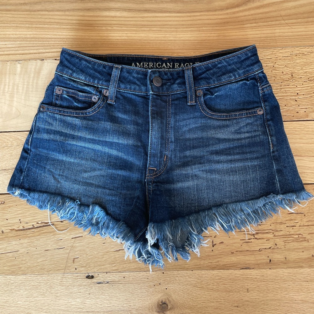 American Eagle Vintage Hi-Rise Festival Short